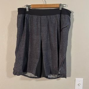 Lululemon athletic shorts. Grey, XL